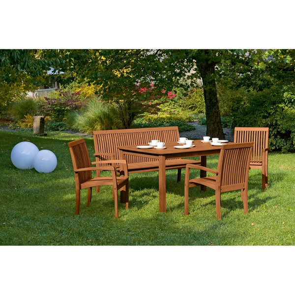 Rosalind Wheeler Daniellee Rectangular Person Cm Long Dining Set